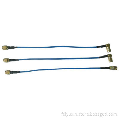 SMA Male to SMA R/A Male with RG405 Cable